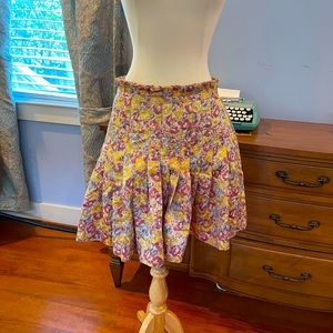 Zac Posen🪸brocade flared skirt